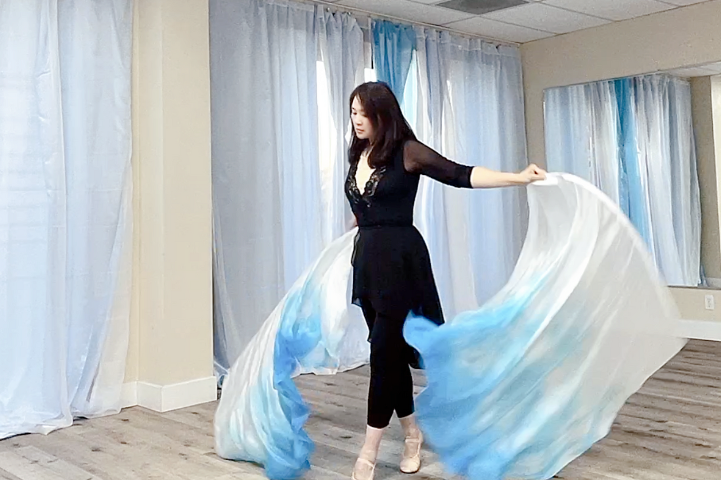 [Heavenly Flower] 100% Silk Flags (made to order)