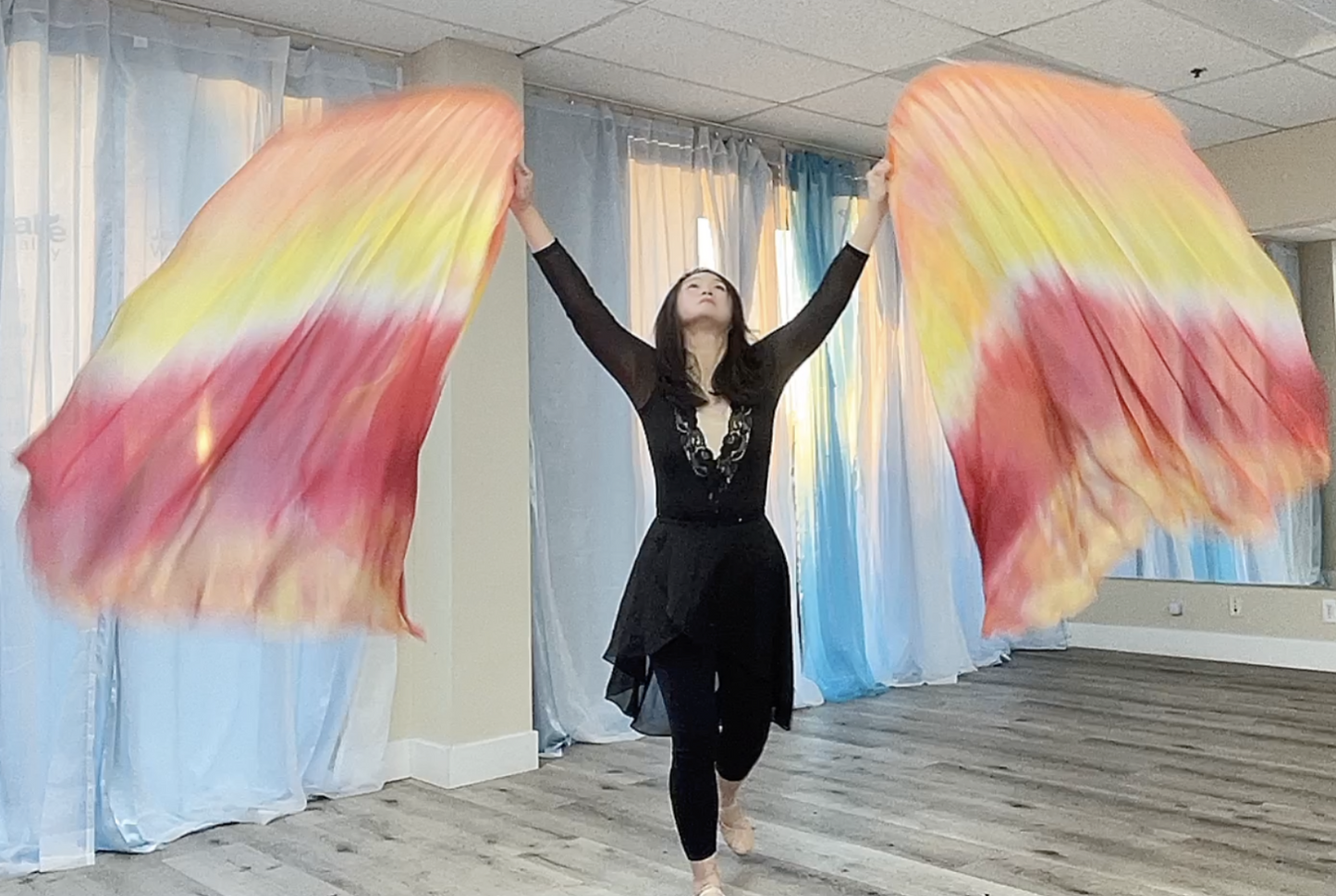 [Fire of Love] 100% Silk Flags (in stock)