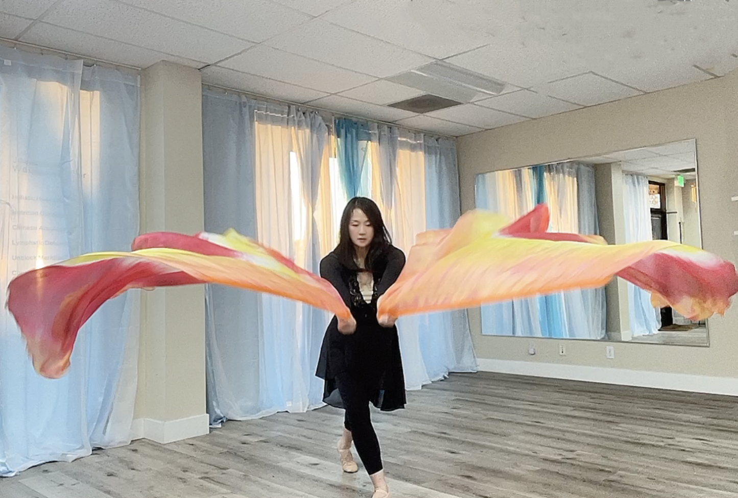 [Fire of Love] 100% Silk Flags (in stock)