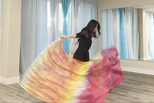 [Joyful Bloosom] 100% Silk Flags (in stock)
