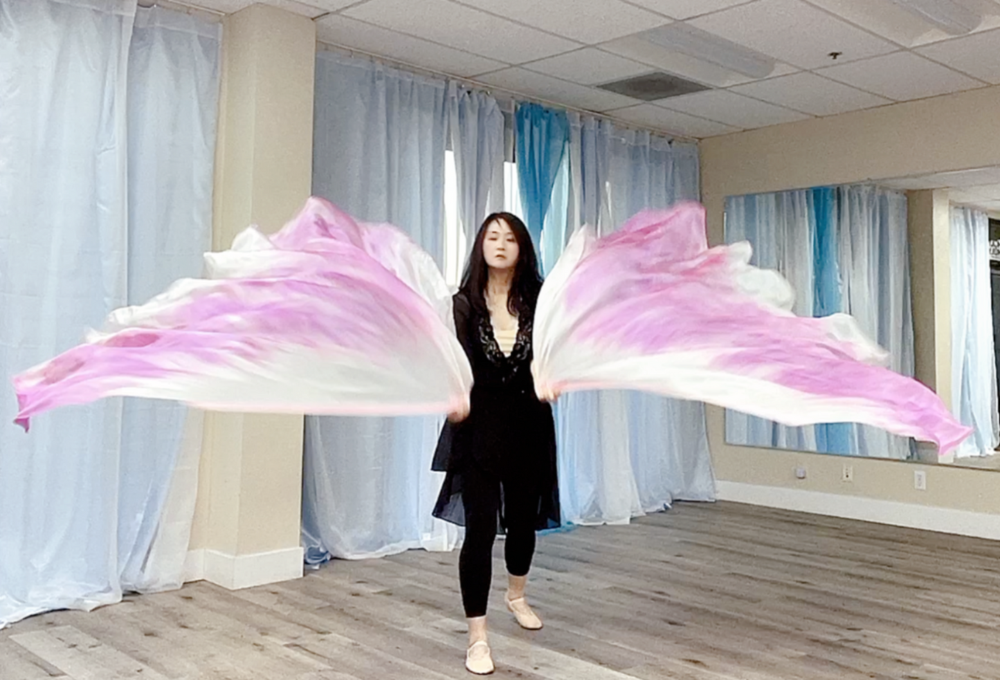 [Lovely Flower] 100% Silk Flags (made to order)