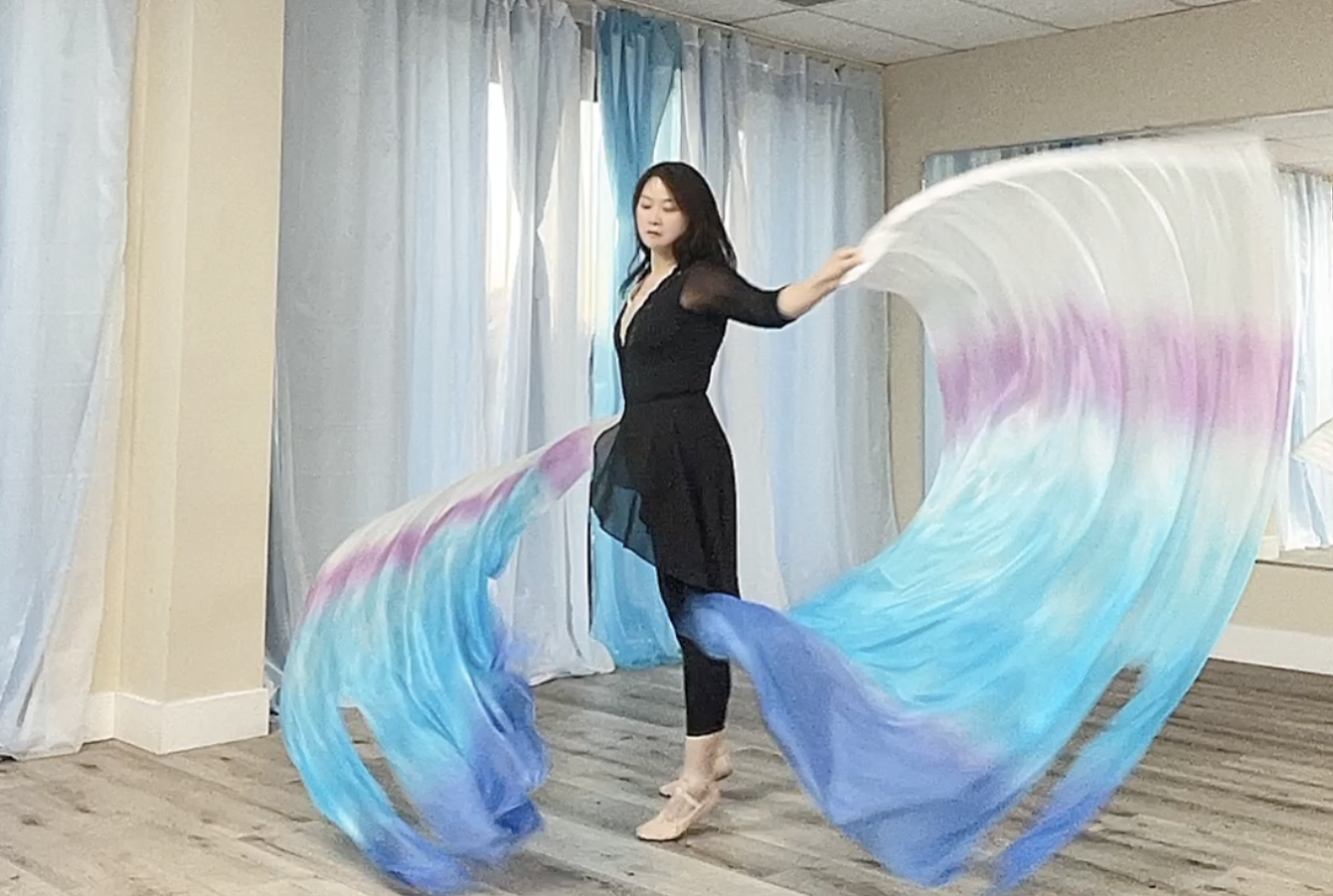 [Divine Encounter] 100% Silk "long" Flags (in stock)